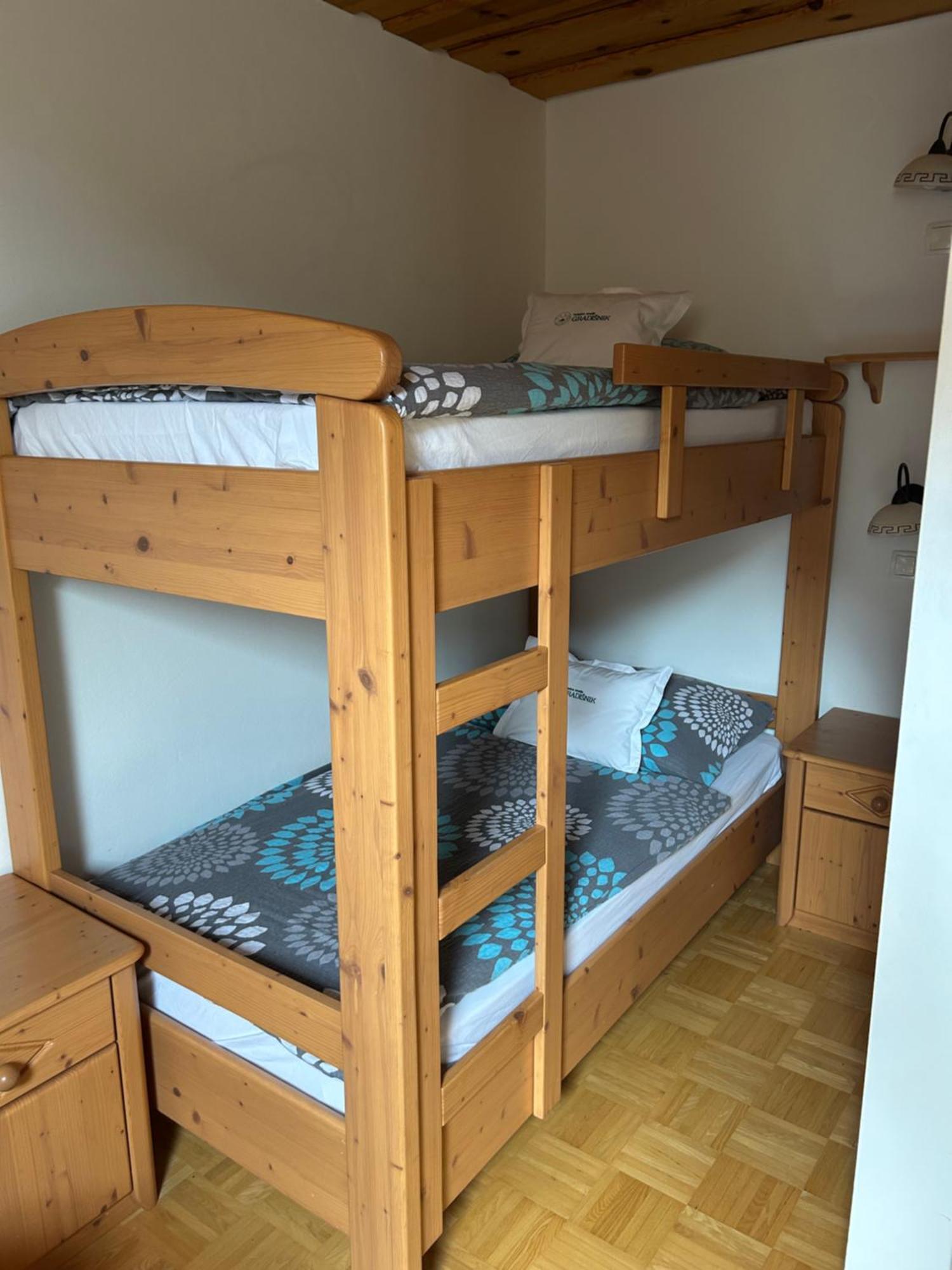 Apartmán Tourist Farm Gradisnik Solčava Exteriér fotografie